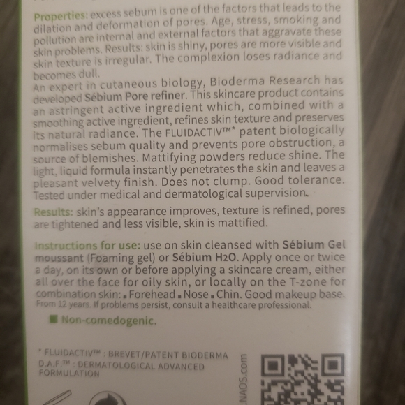 BiodermaSebium, Pore Refiner, 1 fl oz (30 ml) - Picture 8 of 10